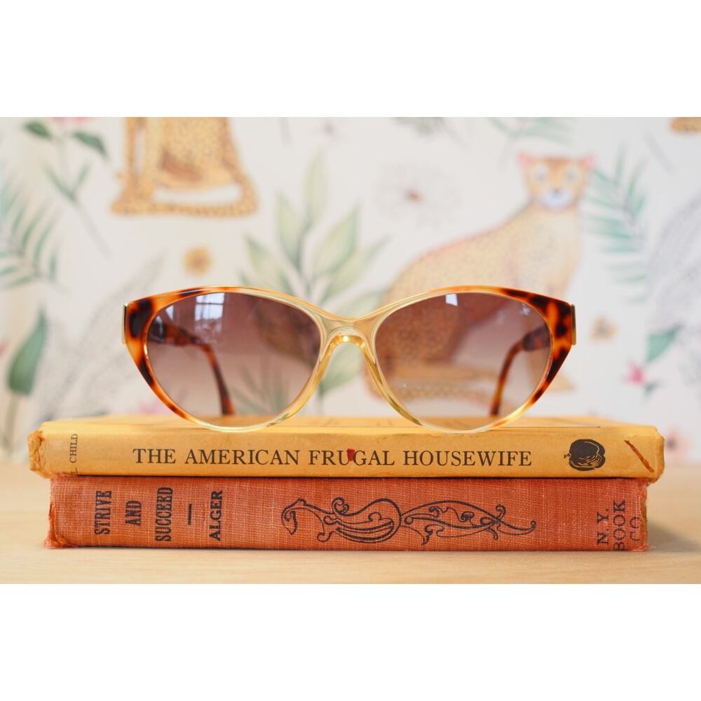 Vintage 1990s Silhouette Sunglasses Made in Austria Retro Beach Resort Mob Wife